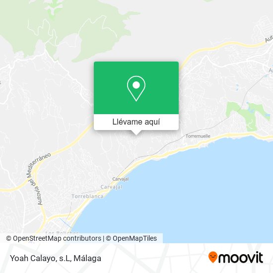 Mapa Yoah Calayo, s.L