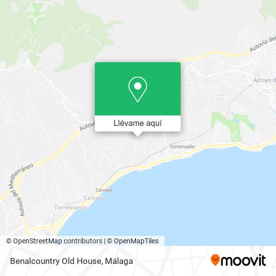 Mapa Benalcountry Old House