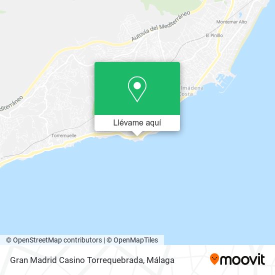Mapa Gran Madrid Casino Torrequebrada