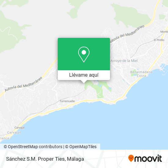 Mapa Sánchez S.M. Proper Ties