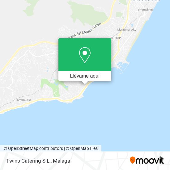 Mapa Twins Catering S.L.