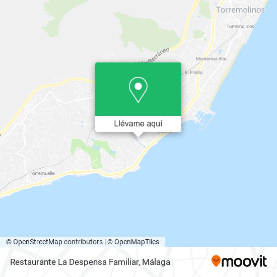 Mapa Restaurante La Despensa Familiar
