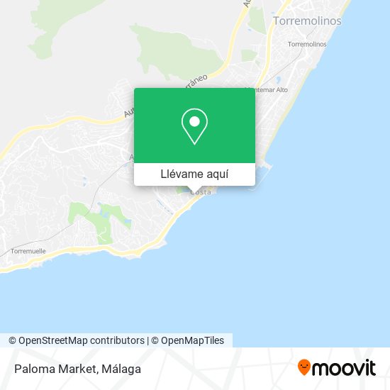 Mapa Paloma Market
