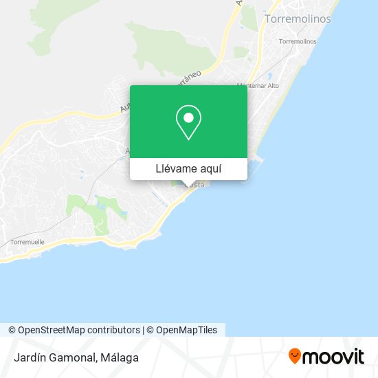 Mapa Jardín Gamonal
