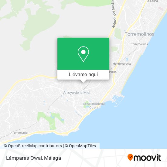 Mapa Lámparas Owal