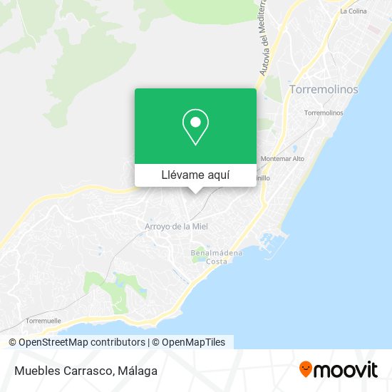 Mapa Muebles Carrasco
