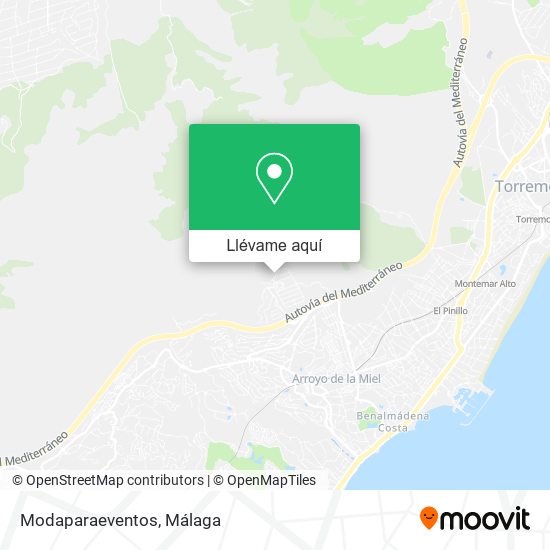 Mapa Modaparaeventos