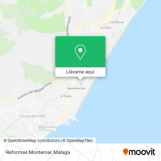 Mapa Reformas Montemar
