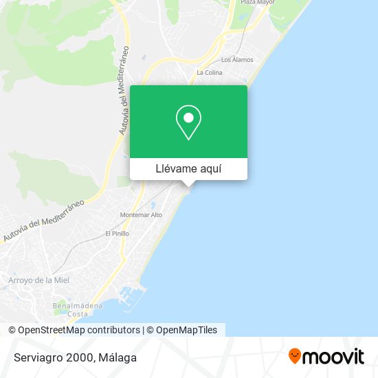 Mapa Serviagro 2000
