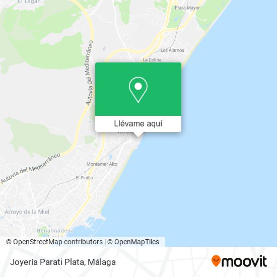 Mapa Joyería Parati Plata
