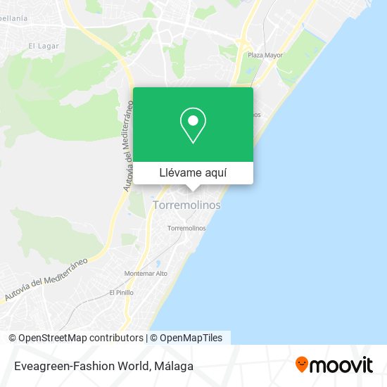 Mapa Eveagreen-Fashion World