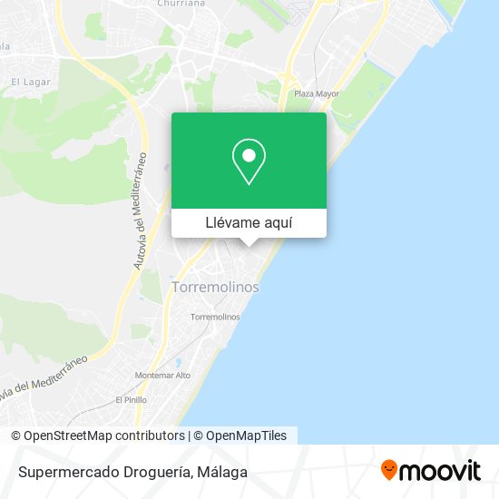 Mapa Supermercado Droguería