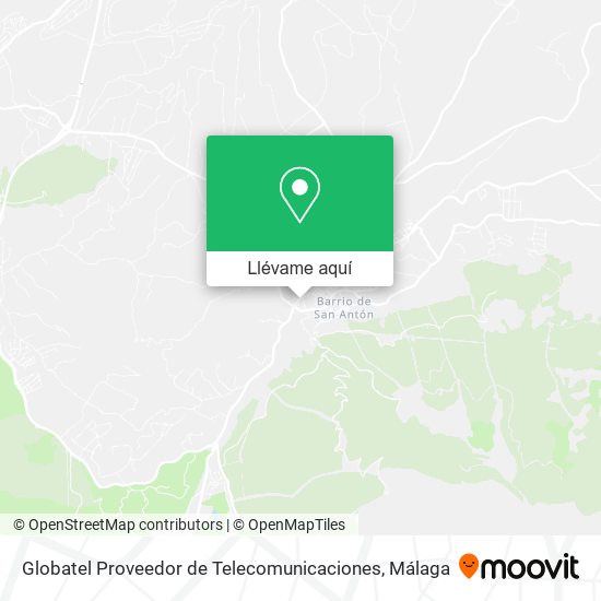 Mapa Globatel Proveedor de Telecomunicaciones