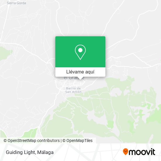 Mapa Guiding Light