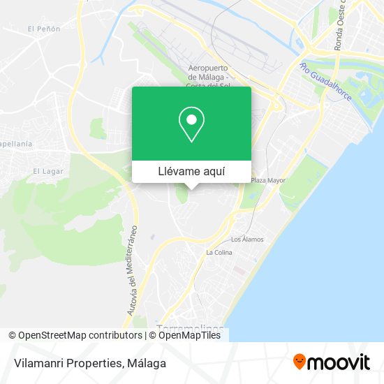 Mapa Vilamanri Properties
