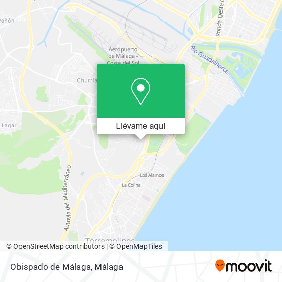 Mapa Obispado de Málaga