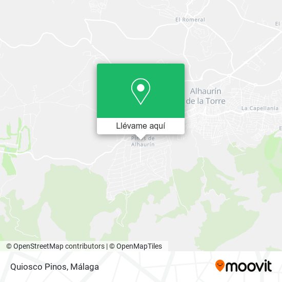 Mapa Quiosco Pinos