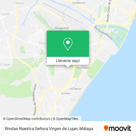 Mapa Rmdas Nuestra Señora Virgen de Lujan