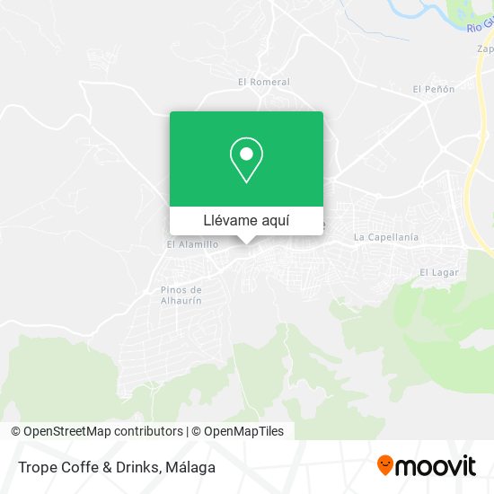 Mapa Trope Coffe & Drinks