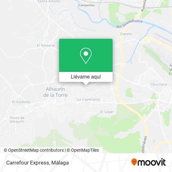 Mapa Carrefour Express