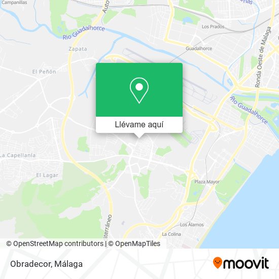 Mapa Obradecor