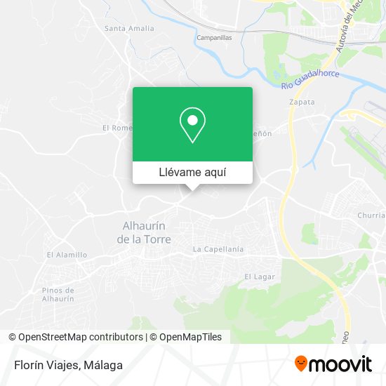 Mapa Florín Viajes
