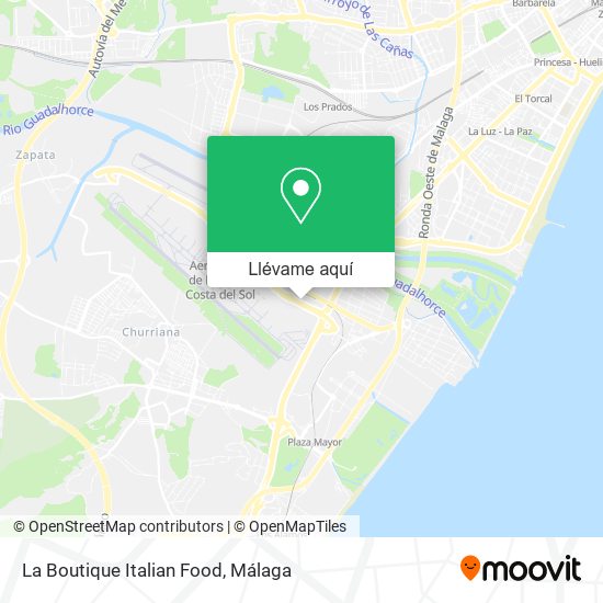 Mapa La Boutique Italian Food