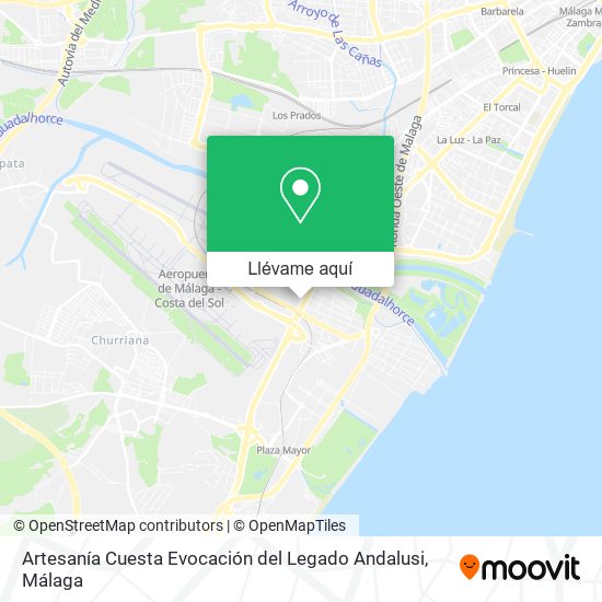 Mapa Artesanía Cuesta Evocación del Legado Andalusi