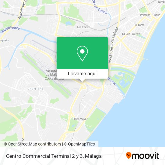 Mapa Centro Commercial Terminal 2 y 3