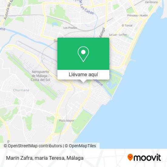 Mapa Marín Zafra, maría Teresa
