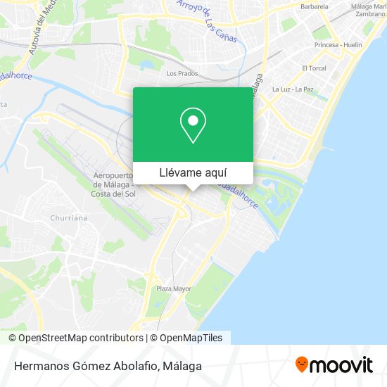 Mapa Hermanos Gómez Abolafio