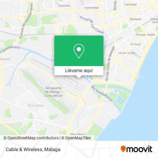 Mapa Cable & Wireless