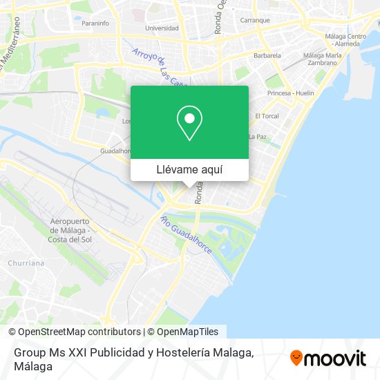 Mapa Group Ms XXI Publicidad y Hostelería Malaga