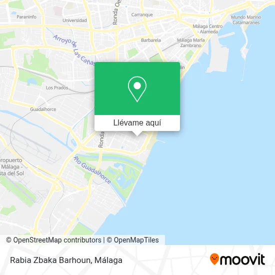 Mapa Rabia Zbaka Barhoun