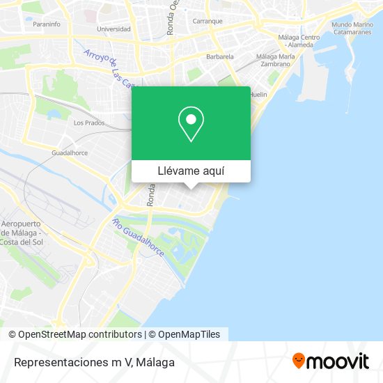 Mapa Representaciones m V
