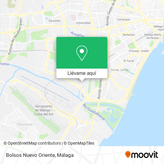 Mapa Bolsos Nuevo Oriente