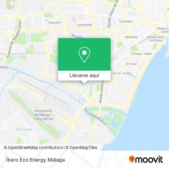 Mapa Íbero Eco Energy