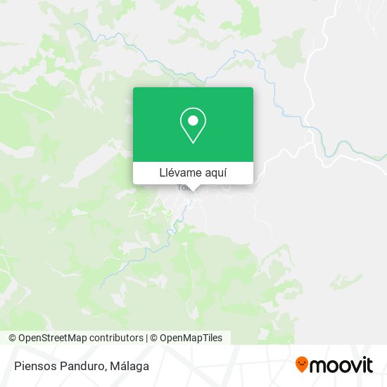 Mapa Piensos Panduro