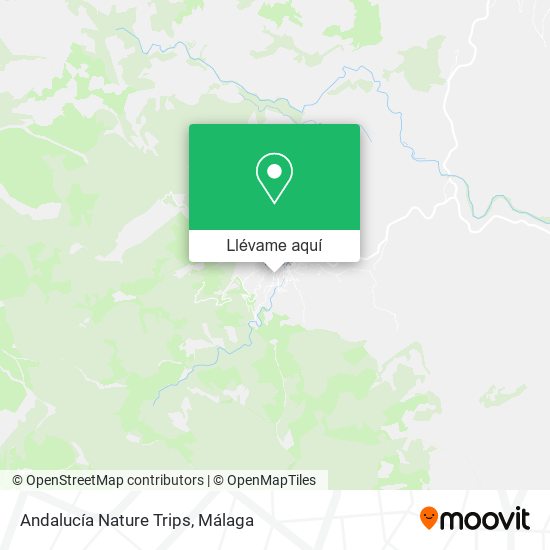 Mapa Andalucía Nature Trips