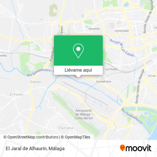 Mapa El Jaral de Alhaurín