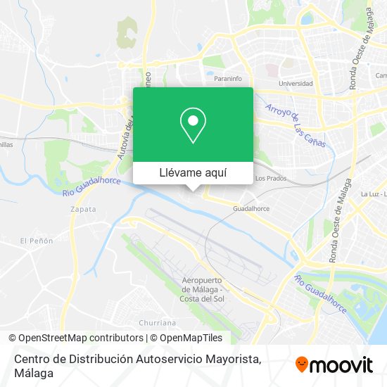 Mapa Centro de Distribución Autoservicio Mayorista
