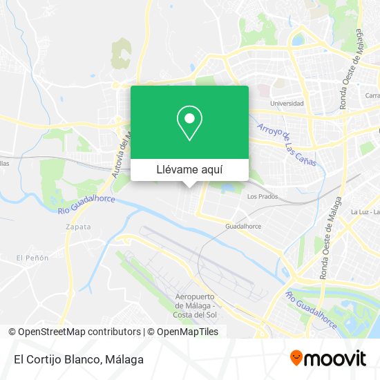 Mapa El Cortijo Blanco