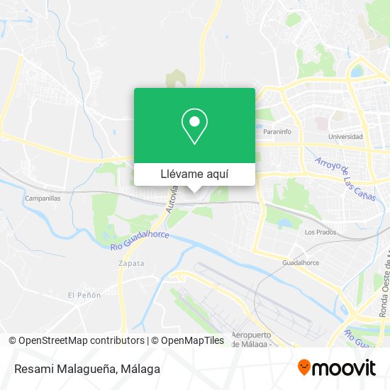 Mapa Resami Malagueña
