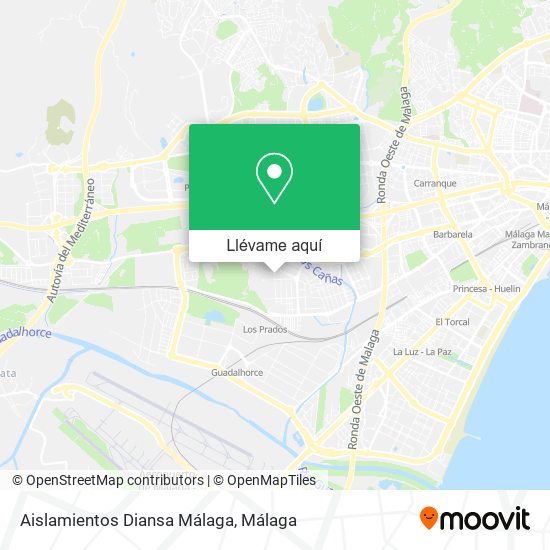 Mapa Aislamientos Diansa Málaga