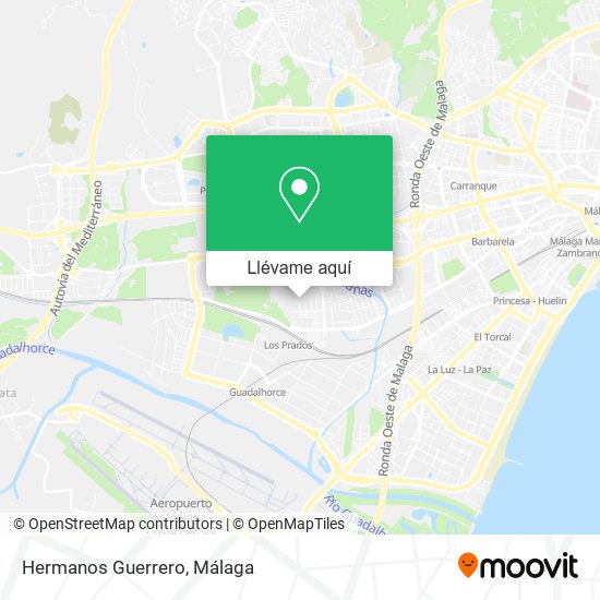 Mapa Hermanos Guerrero