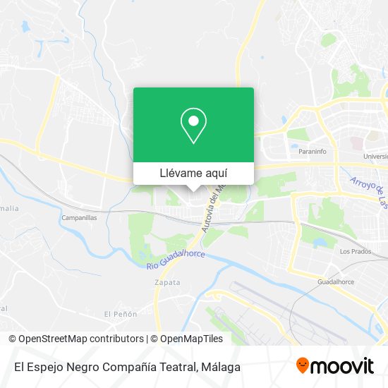 Mapa El Espejo Negro Compañía Teatral