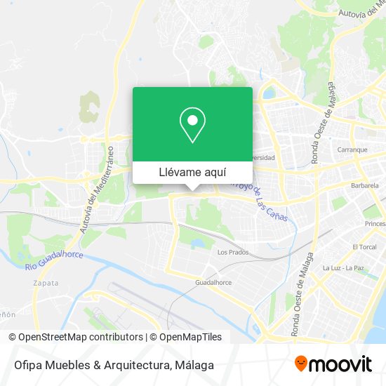 Mapa Ofipa Muebles & Arquitectura