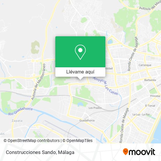 Mapa Construcciones Sando