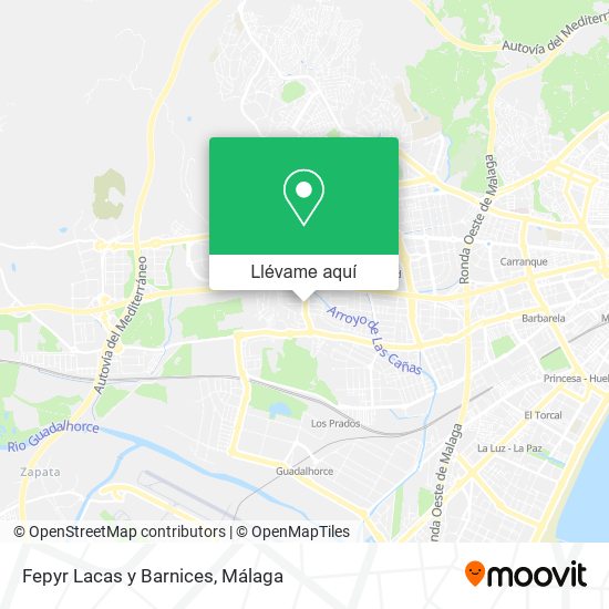 Mapa Fepyr Lacas y Barnices