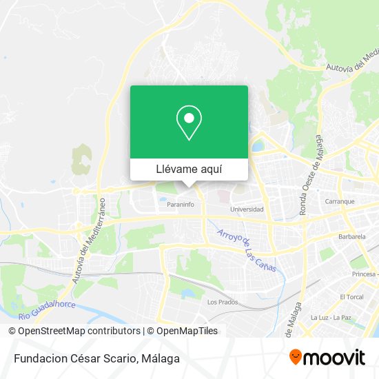 Mapa Fundacion César Scario